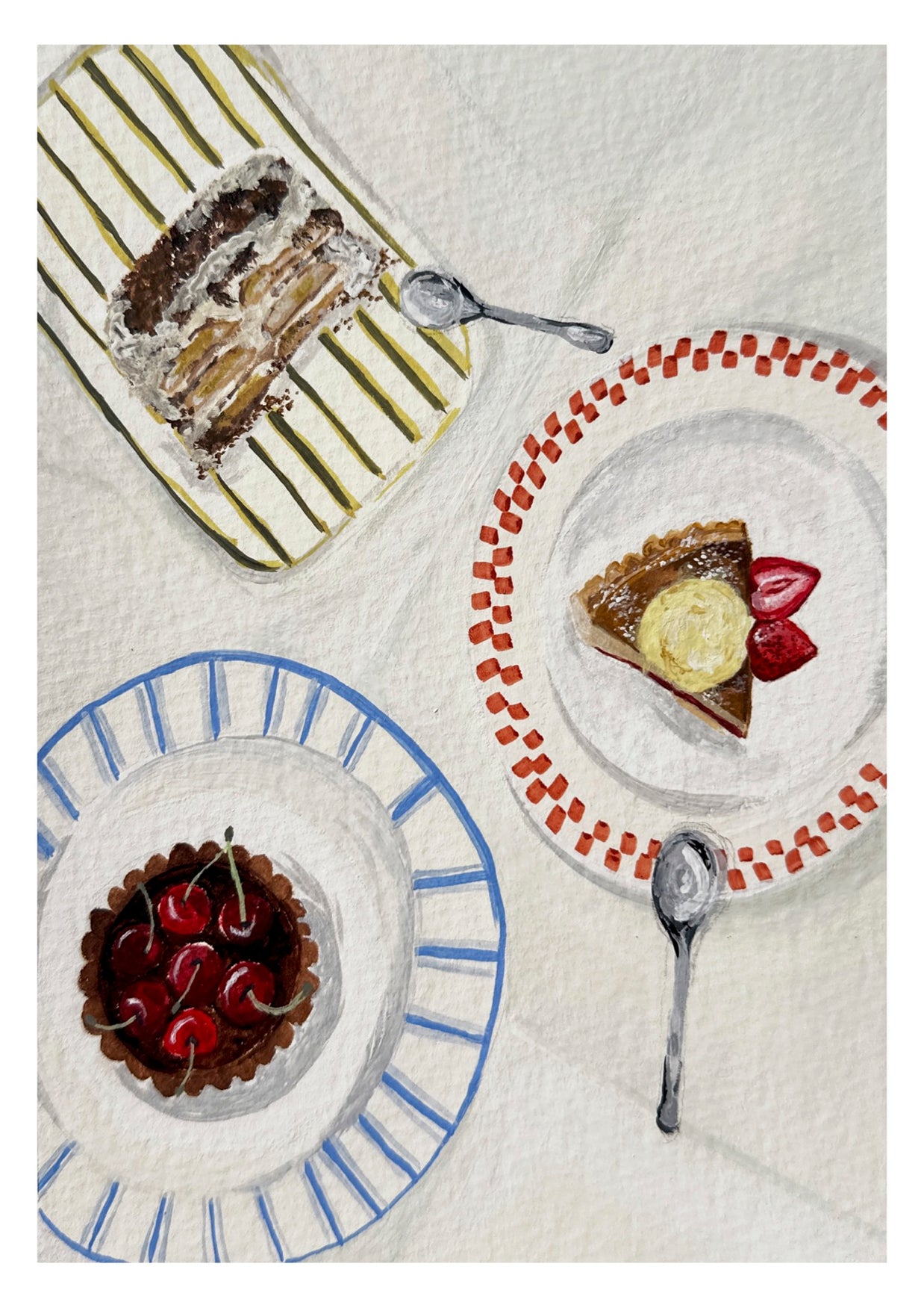 Shall we get a few desserts to share print