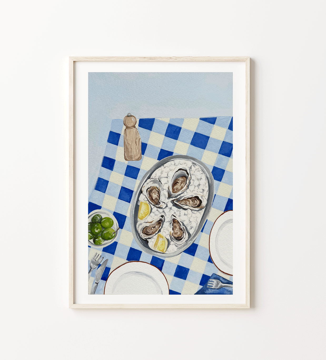 Oysters print