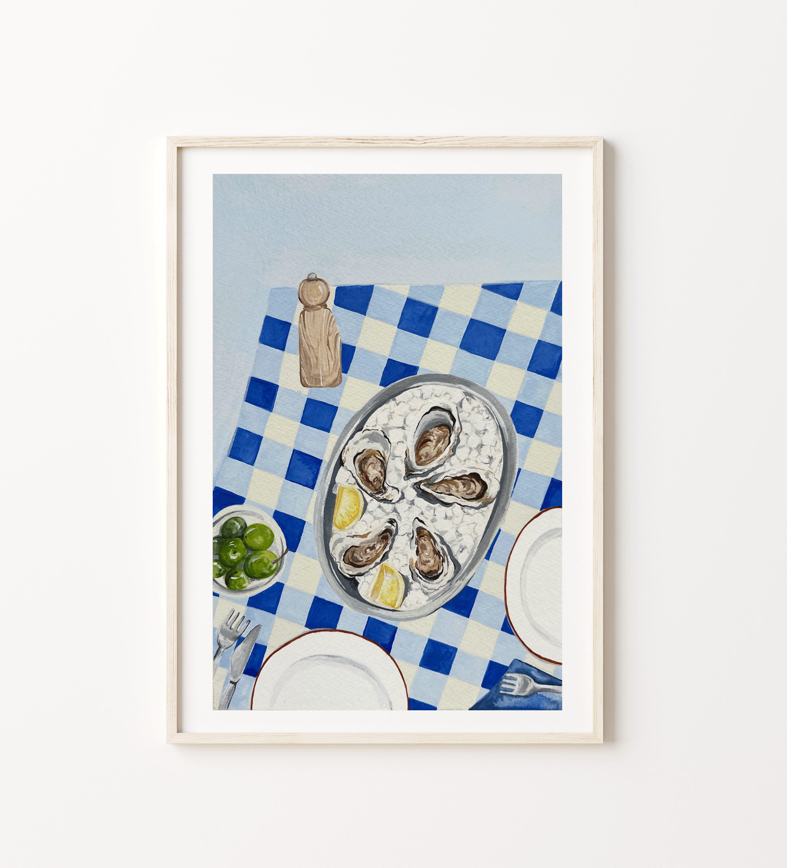 Oysters print