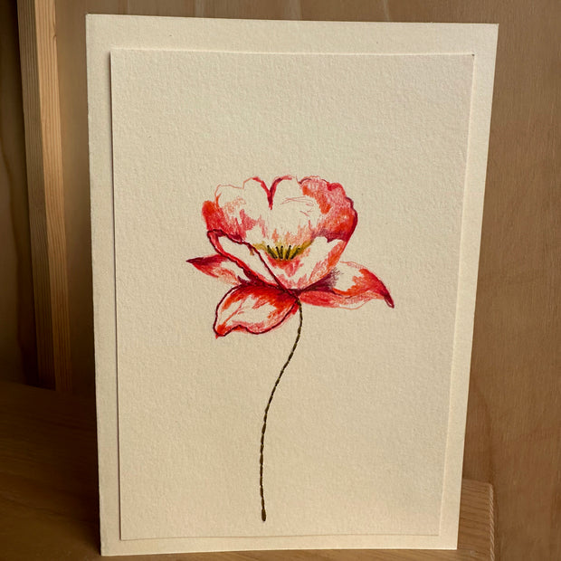 Original floral artwork - No. 5
