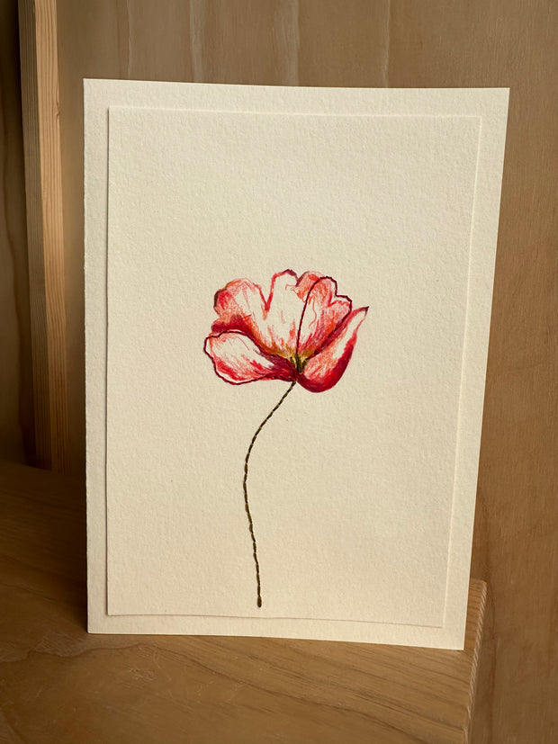 Original floral artwork - No. 1