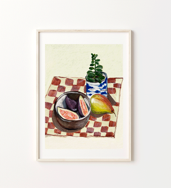 Fig & Pear print