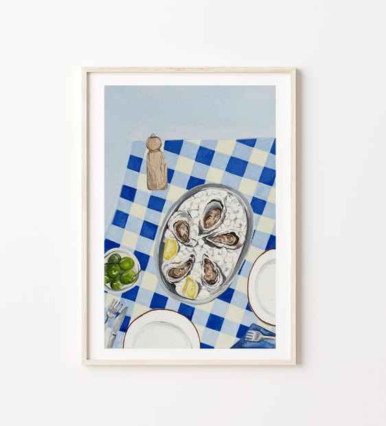 Oysters print