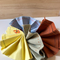 Mix floral embroidered napkin set