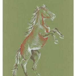 Year of the horse green print