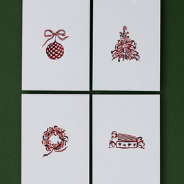 Ink traditions Christmas card set