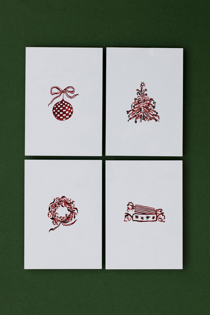 Ink traditions Christmas card set