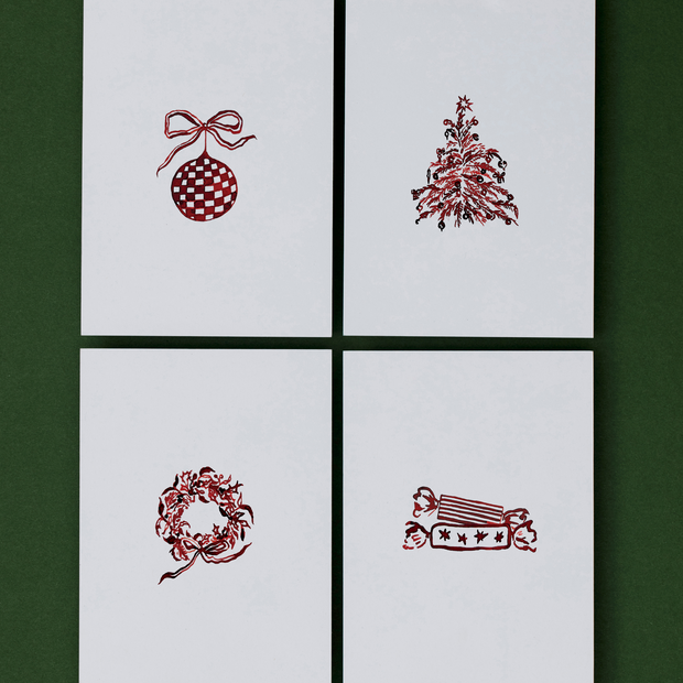 Ink traditions Christmas card set